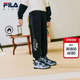 儿童保暖加绒针织裤 FILA 子 2026春季 新款 KIDS斐乐童装 男大童长裤