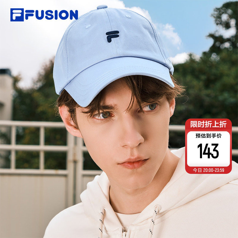 FILA FUSION斐乐帽子棒球帽2026新款防晒运动帽鸭舌帽