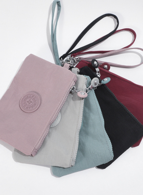 2025新款防水尼龙布手拿包女手腕手包大容量零钱包手抓包帆布女包