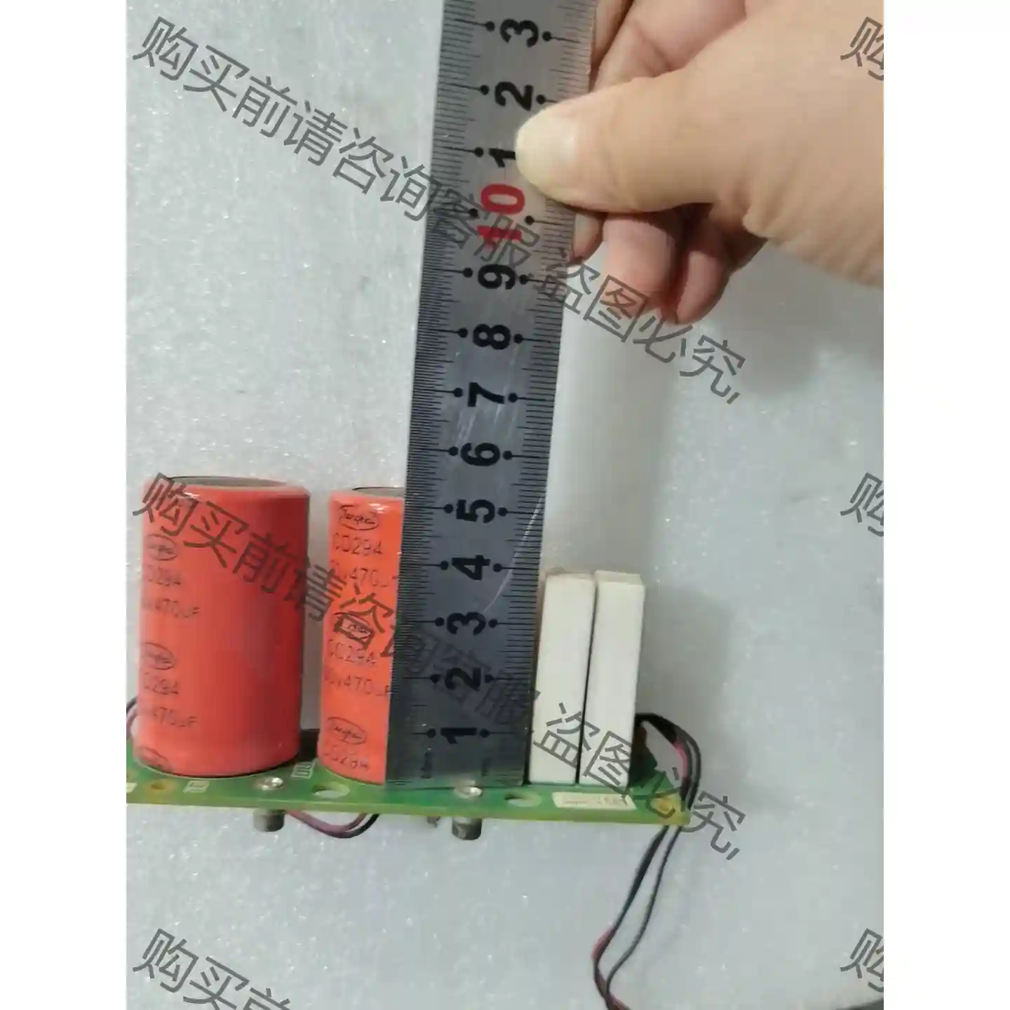电容板CD294 400V390UF 二手拆机件，包好，bu 先议价 包上机好用
