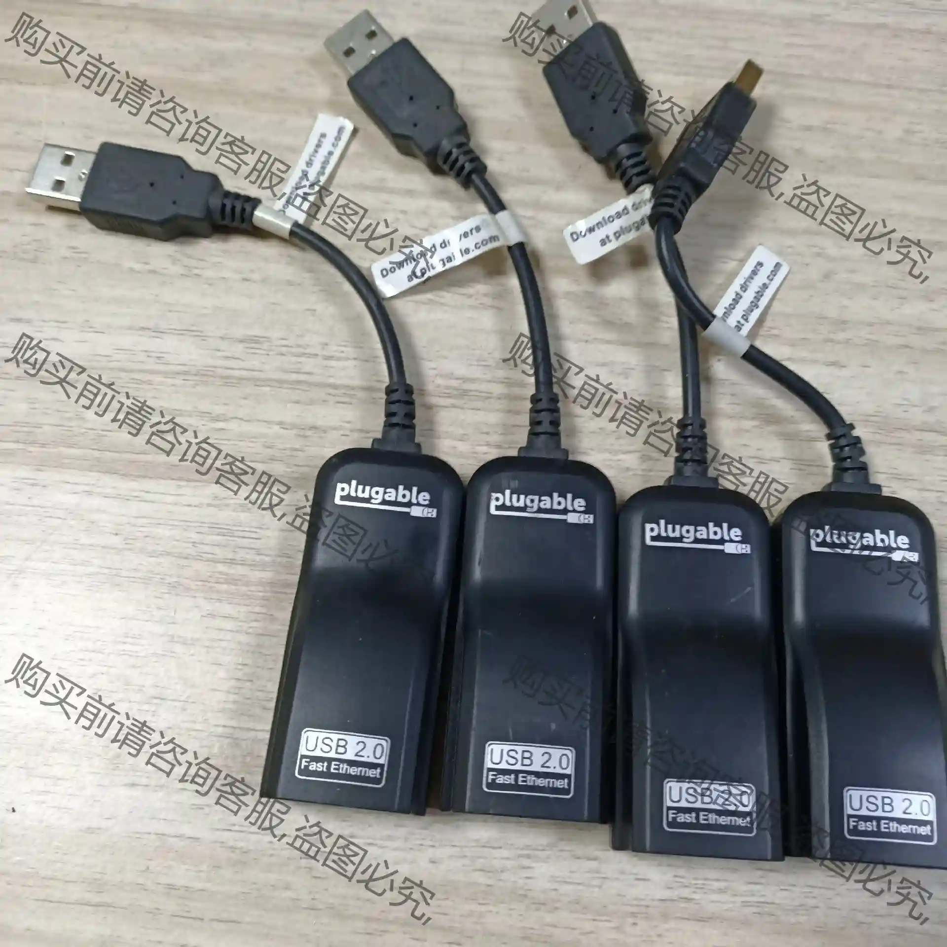 Plugable USB2-E100 USB 2.0 转 E 先议价 包上机好用