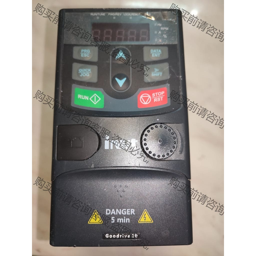 功能正常议价 英威腾变频器GD20-0R4G-S2三相异步电机调速器220