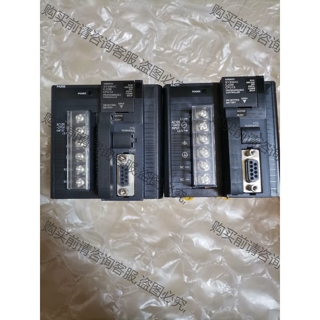 功能正常议价 欧姆longCJ2M-CPU13加电源CJ1W-PA202功能包好
