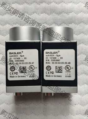 功能正常议价 BASLER巴斯勒 acA4024-8gm 议价