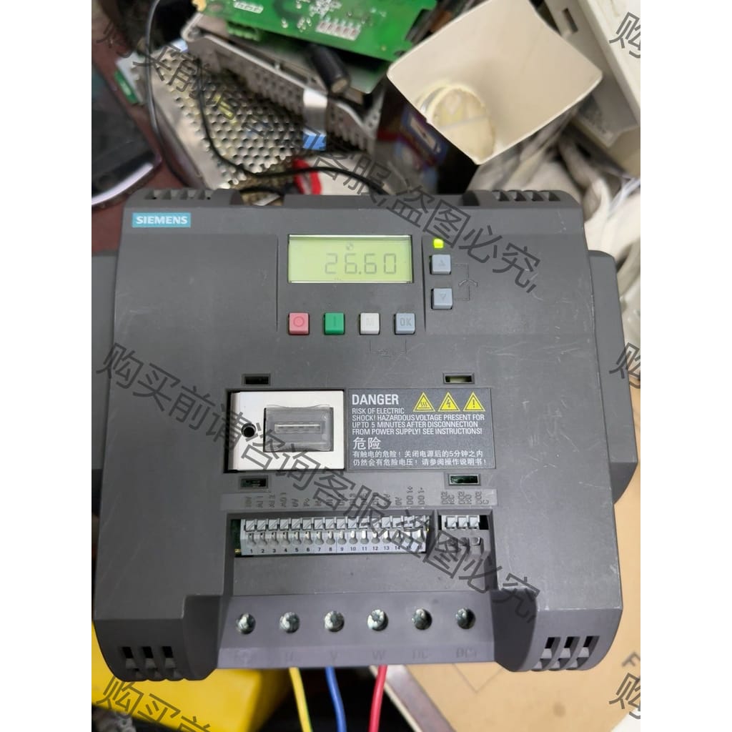 功能正常议价原装拆机西门ziV20系列变频器380伏1.5KW和5.5KW
