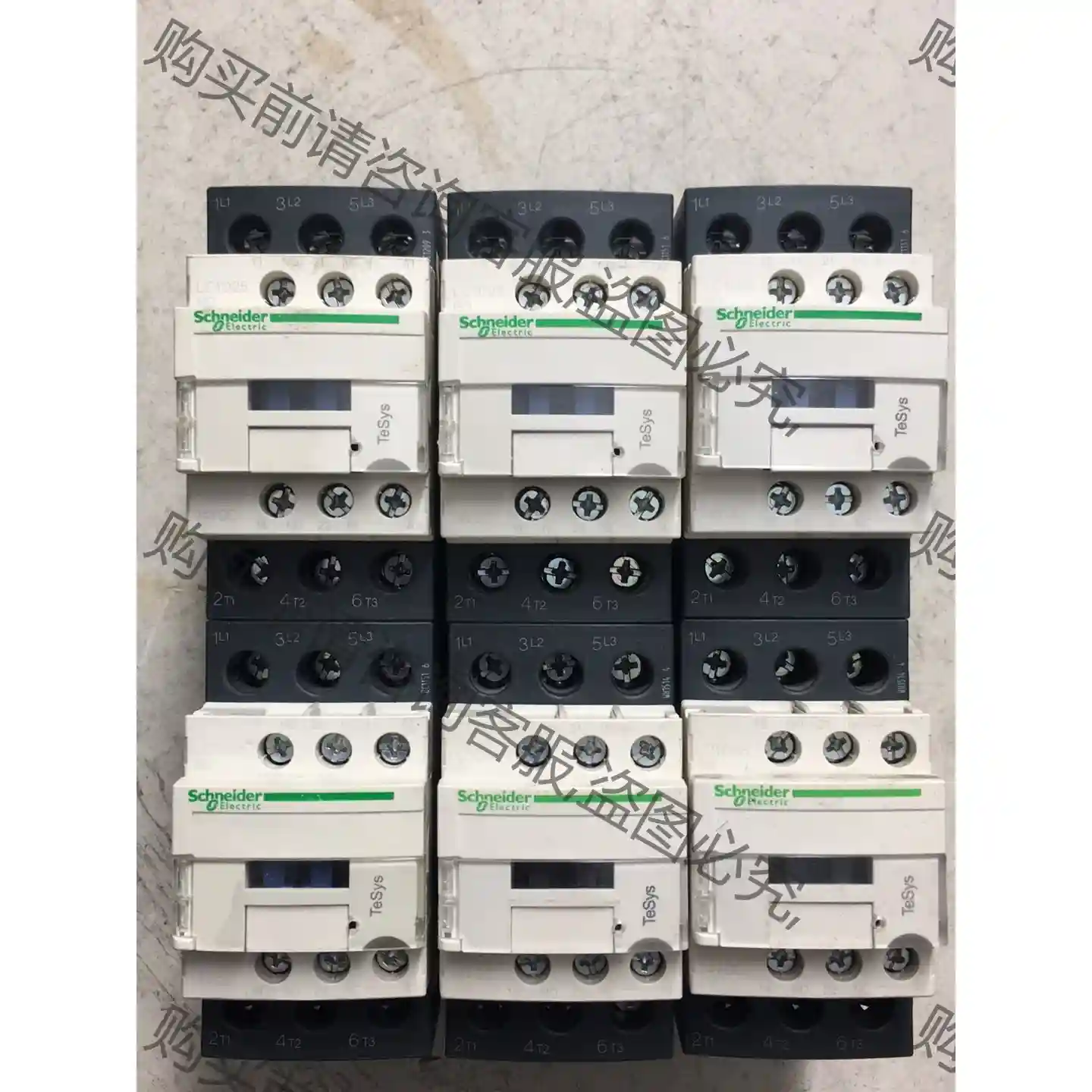 施耐de直流接触器：LC1D38BD、24VDC。实物拍摄，成 先议价 包上