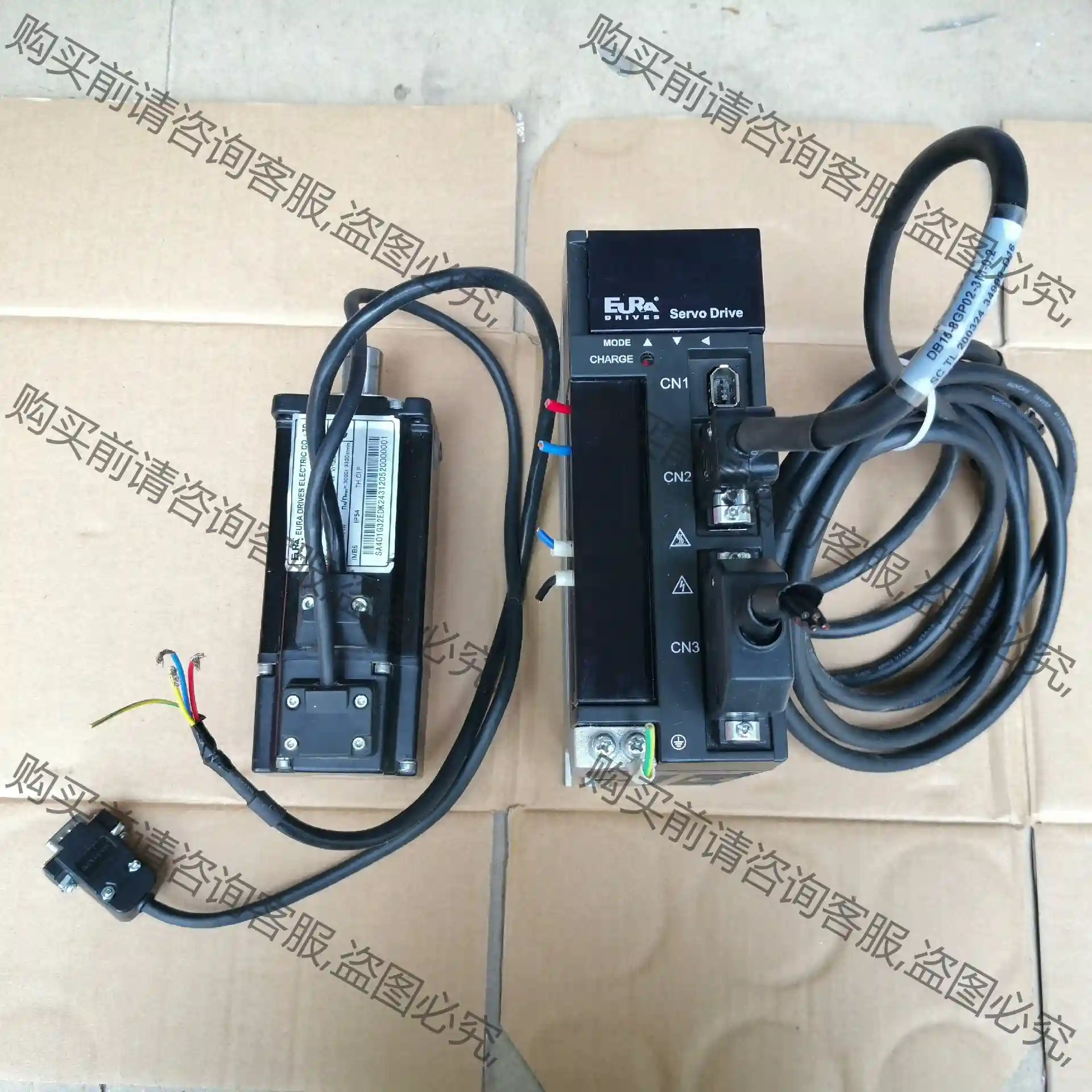 欧瑞伺服驱动电机整套SDP10－G401T2K1，二手拆机， 先议价 包上