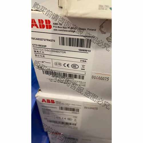 功能正常议价 AB变频器全新原装隔离开关OT315E22P