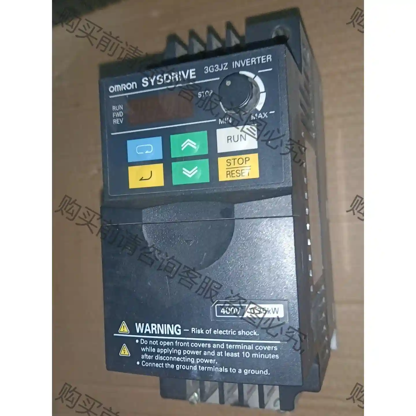 拆机欧姆long变频器0.75KW 3G3JZ-A4015,成 先议价 包上机好用