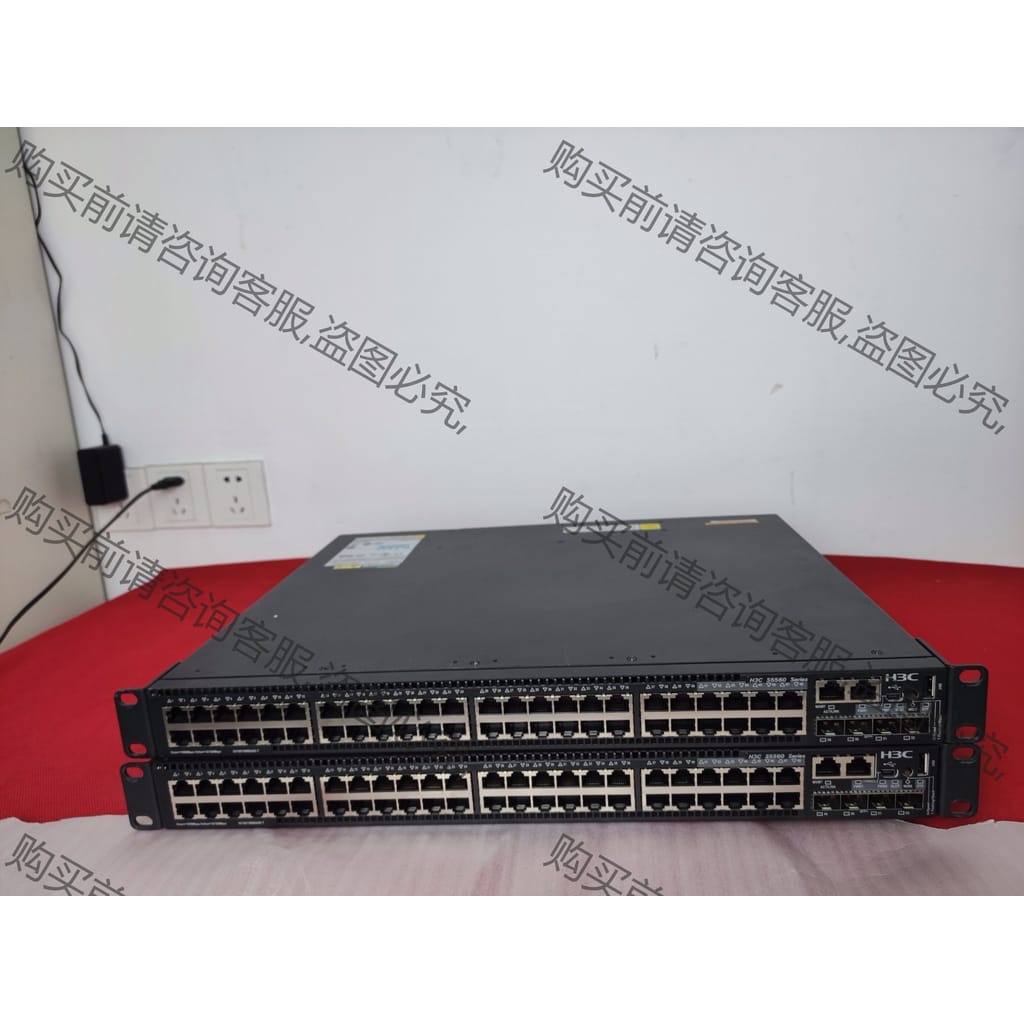 功能正常议价 H3C S5560-54C-EI 双电 成色如图实拍 包好测