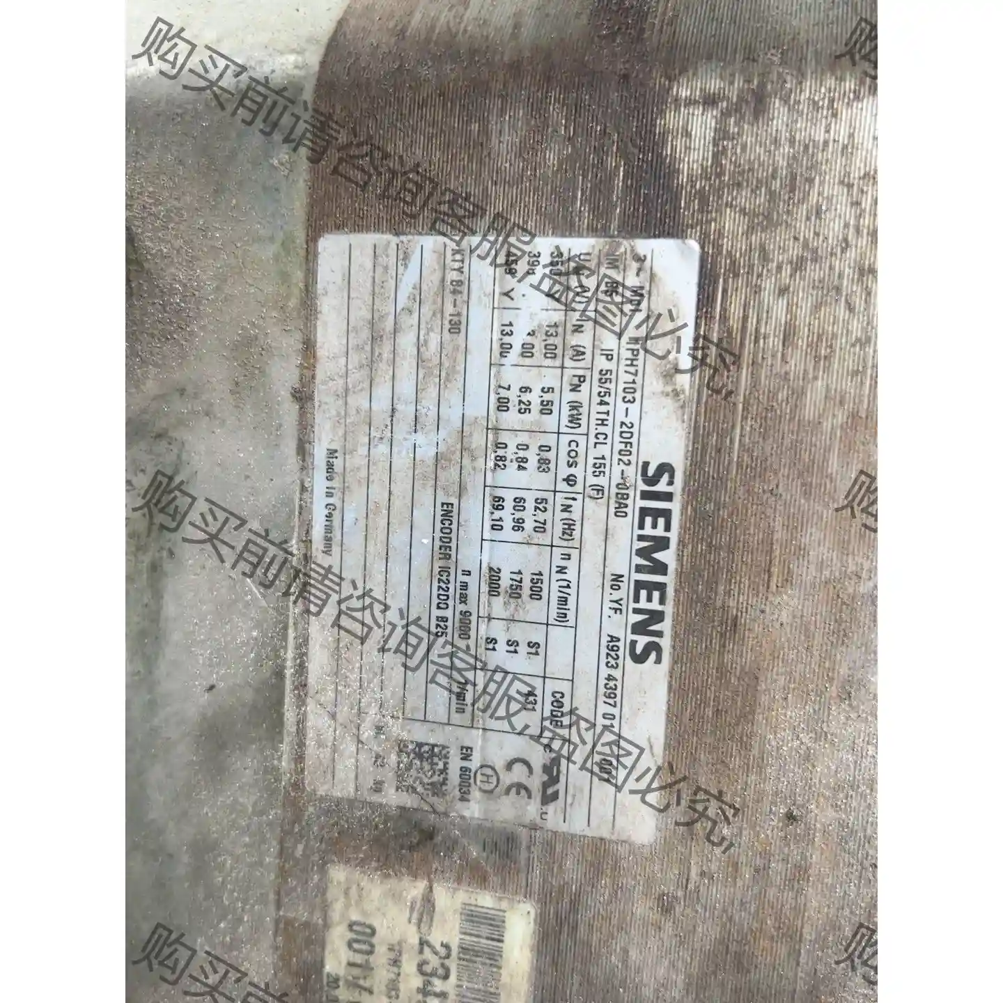 西门zi1PH7103-2DF02-0BA0伺服电机，价格私聊 先议价 包上机好用