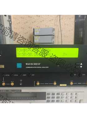 功能正常议价 Wavecrest波峰数字电视系统DTS-2077定时分析仪