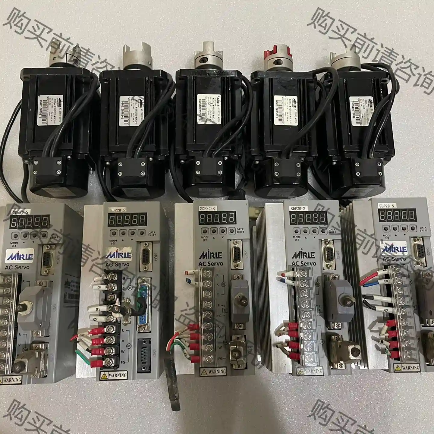 mirle盟立 750W伺服电机套装SDP20-S伺服驱动M 先议价 包上机好用