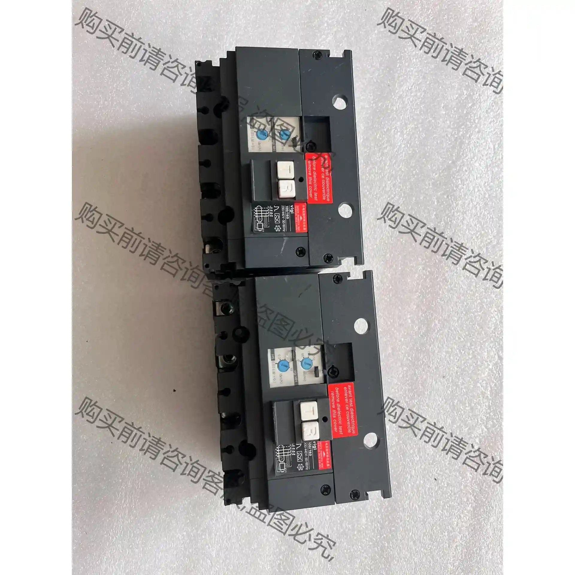 全新施耐deNSX100/160系列4P塑壳漏电模块，实物图片 先议价 包上