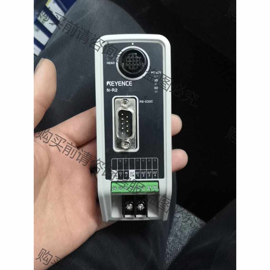 功能正常议价 原装正品基恩士N-R2通讯模块单元 (RS-232C型)二维