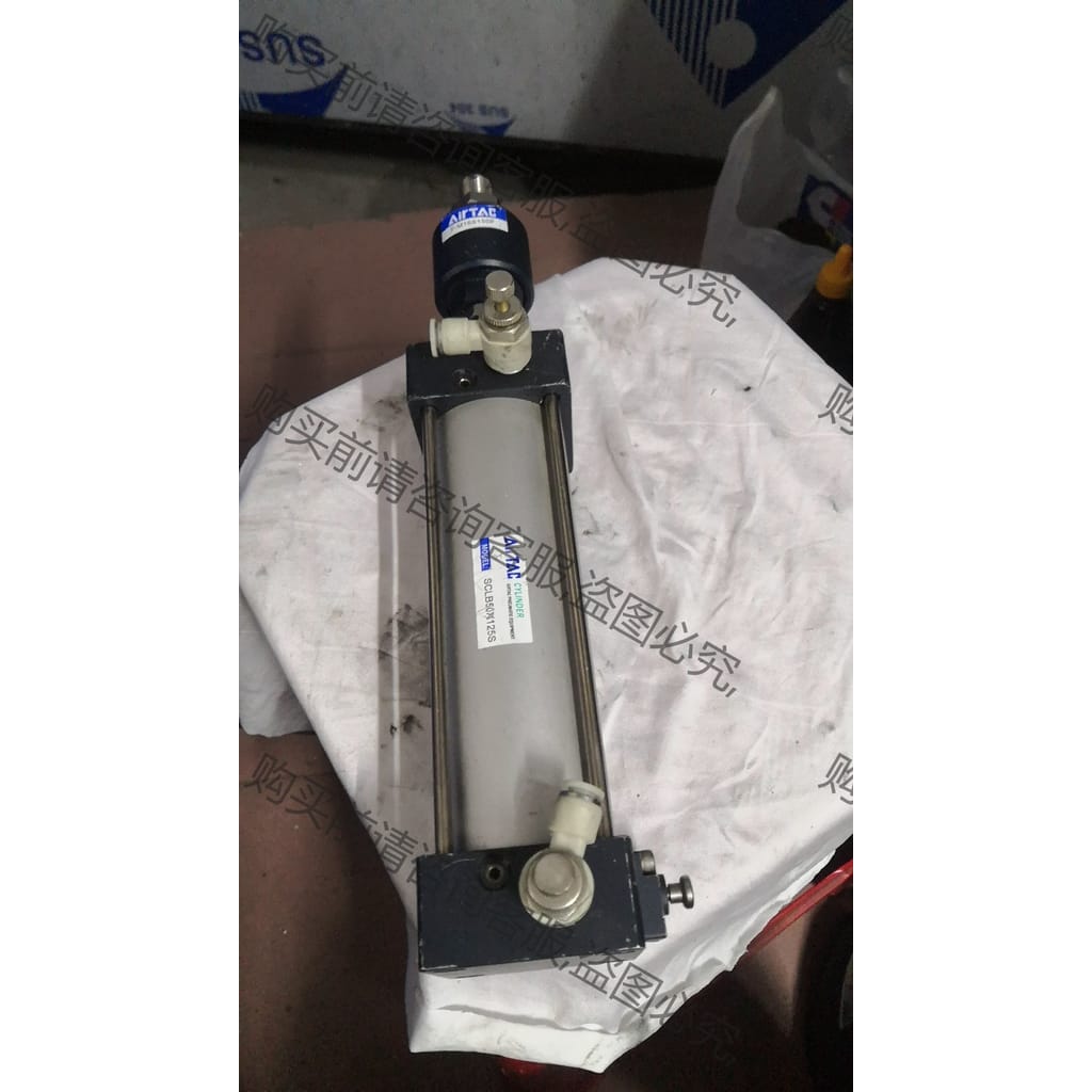 功能正常议价 亚德客气缸SCLB50X125S，设备拆机成色外观如图，正