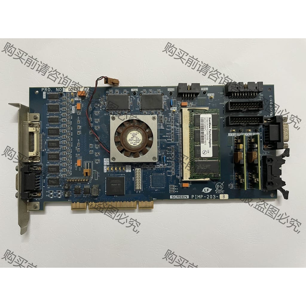 功能正常议价 SCREEN PIMP-203-B AOI影像采集卡 现货
