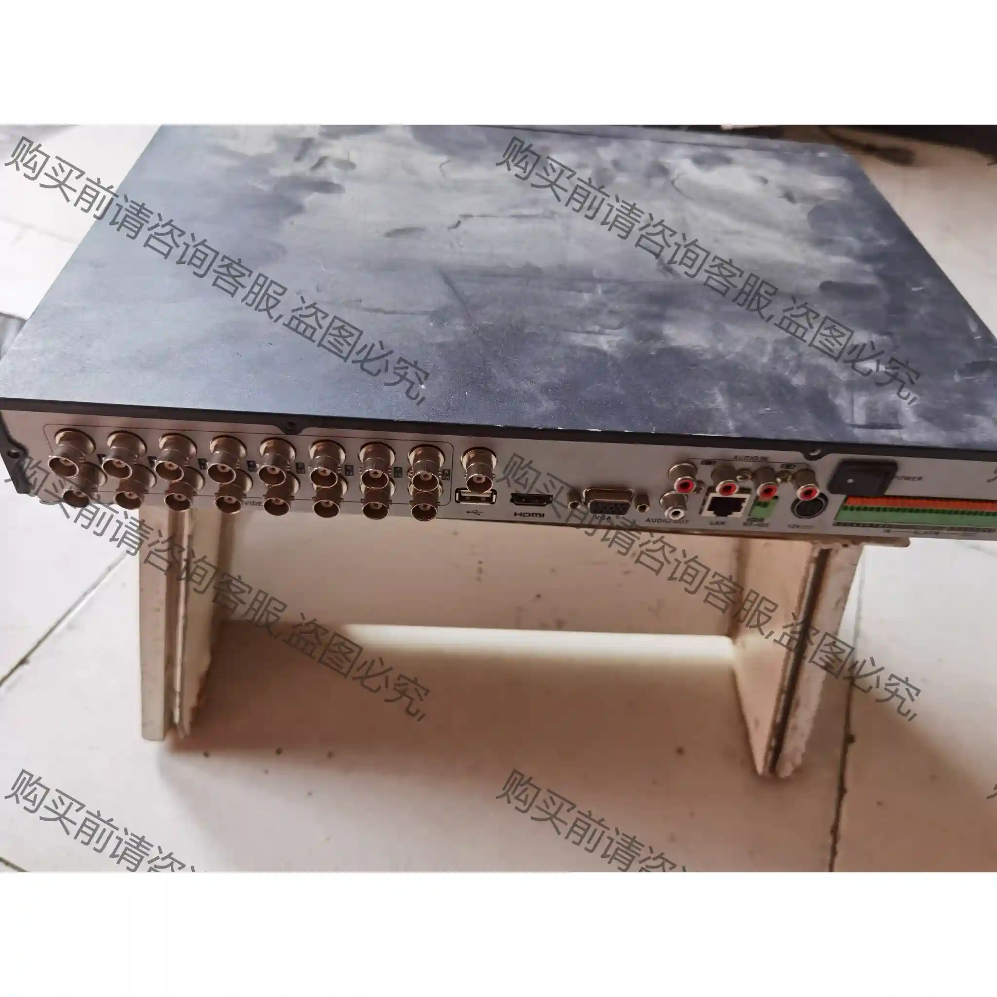 海康16路双盘位模拟硬盘录像机。DS-7816HW-E2 D 先议价 包上机好