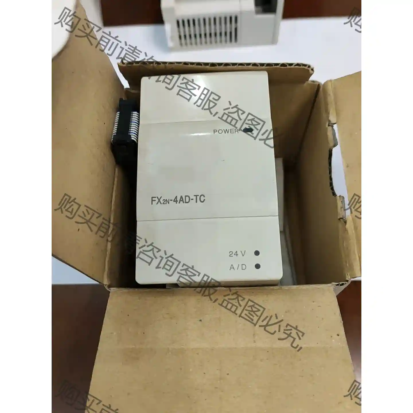 三菱 PLC FX2N-4AD-TC 先议价 包上机好用