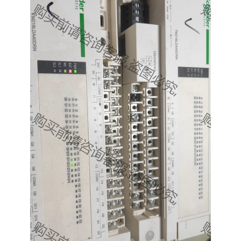 功能正常议价 施耐dePLC TM218LDA40DRN 包好包邮，无电池，