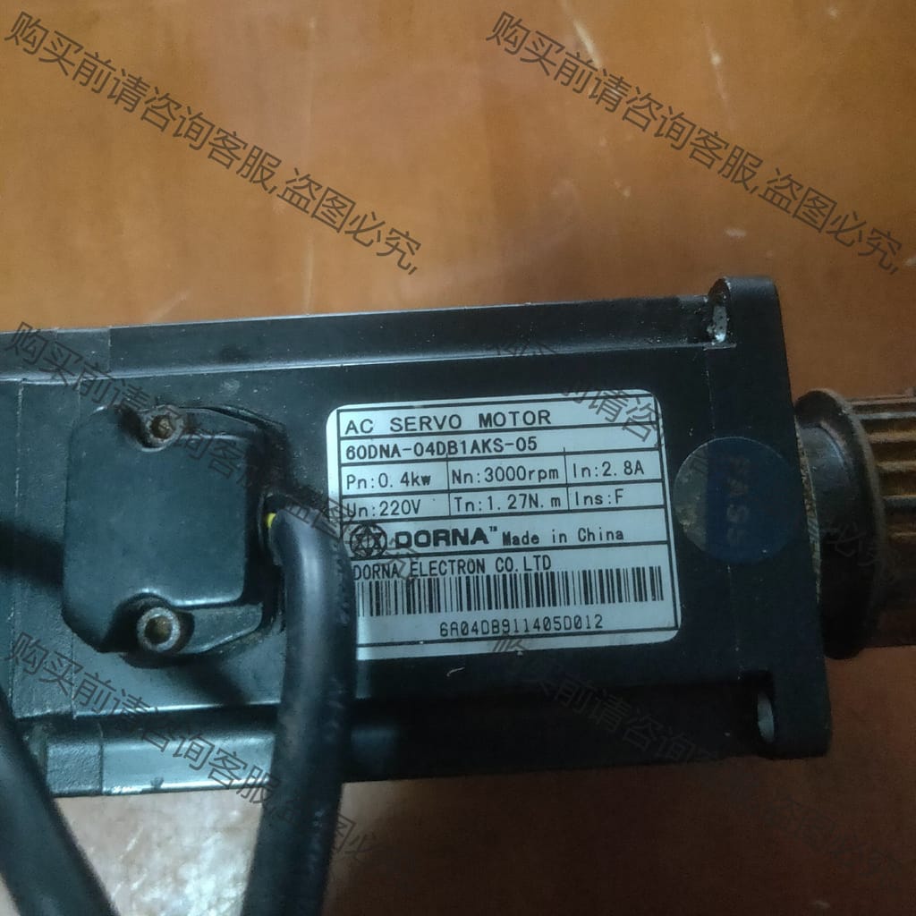 功能正常议价 东菱伺服电机.型号 60DNA-04DB1AMS