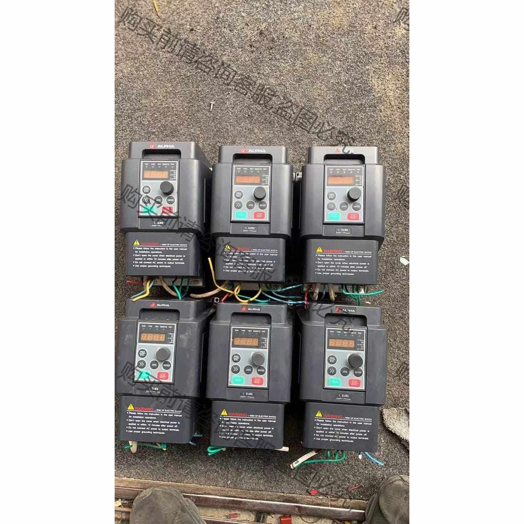功能正常议价 阿尔法变频器ALPH6000M-S21R5GB……现货1.5
