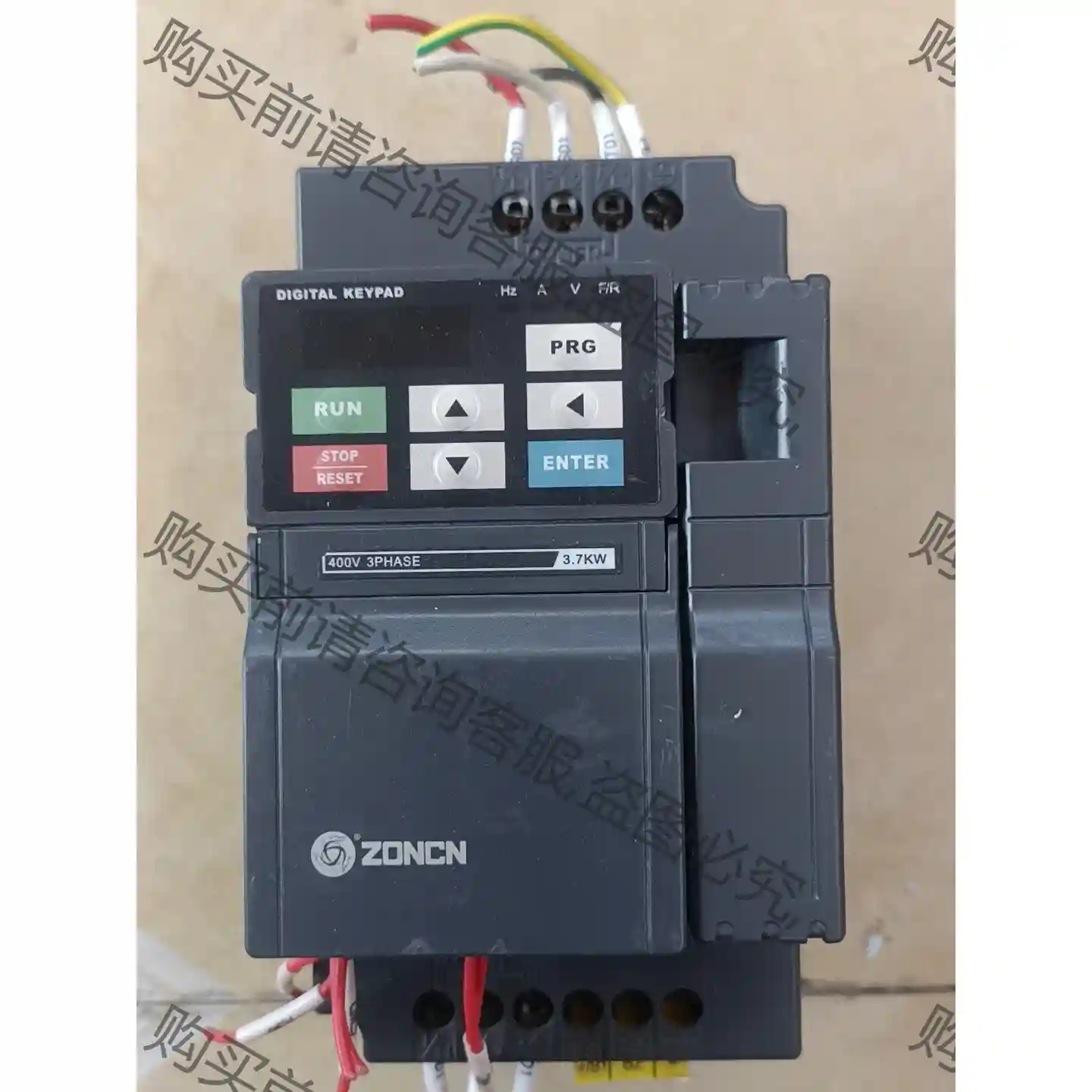 拆机众辰变频器3.7/5.5KW. 先议价 包上机好用