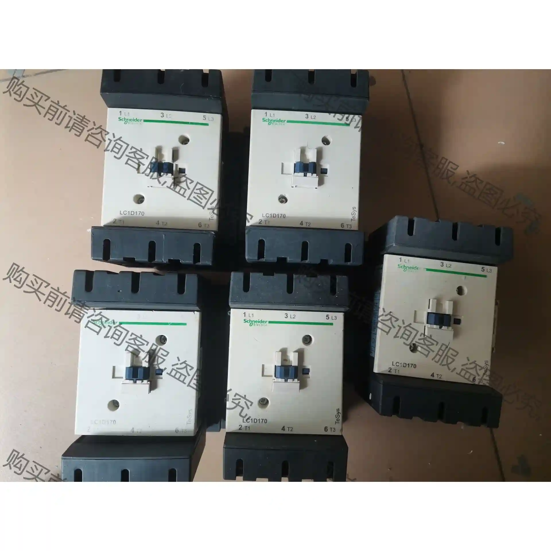 施耐de交流接触器LC1D170 5只 先议价 包上机好用