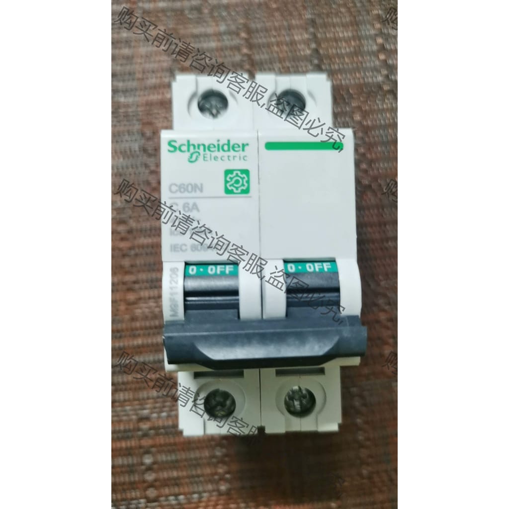 功能正常议价 施耐deM9F11206 C60N 2P6A 微型断路器