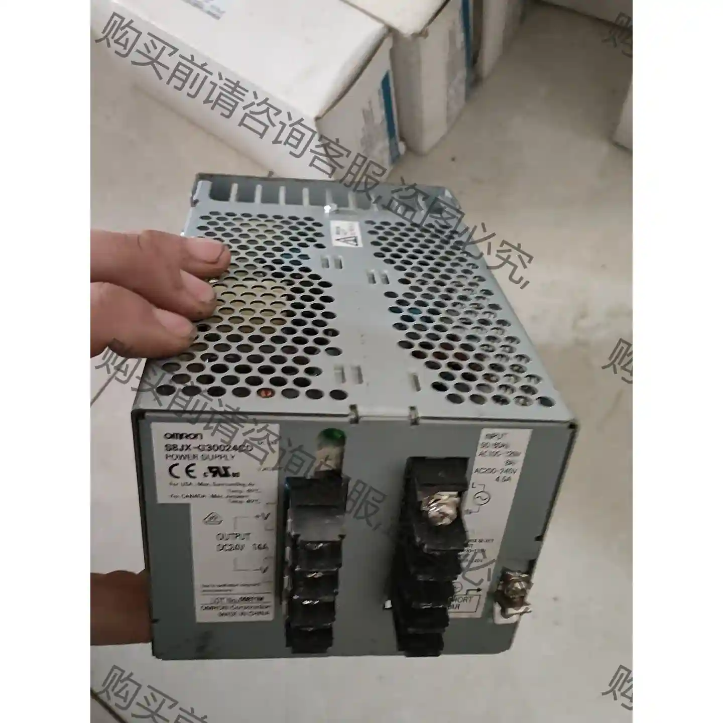 欧姆long电源S8JX-G30024CD 功能包好 300w2 先议价 包上机好用