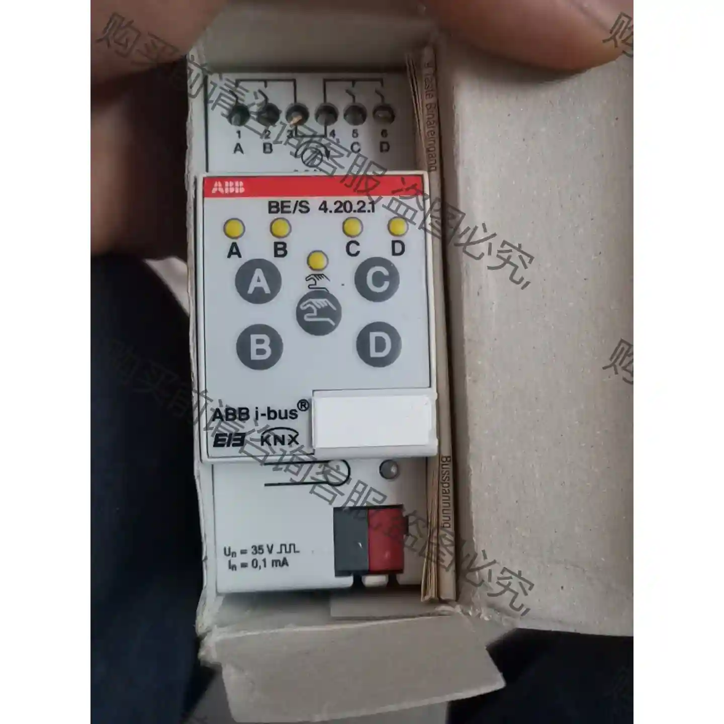 AB i-bus BE/S4.20.2.1 4路干接点输入 先议价 包上机好用