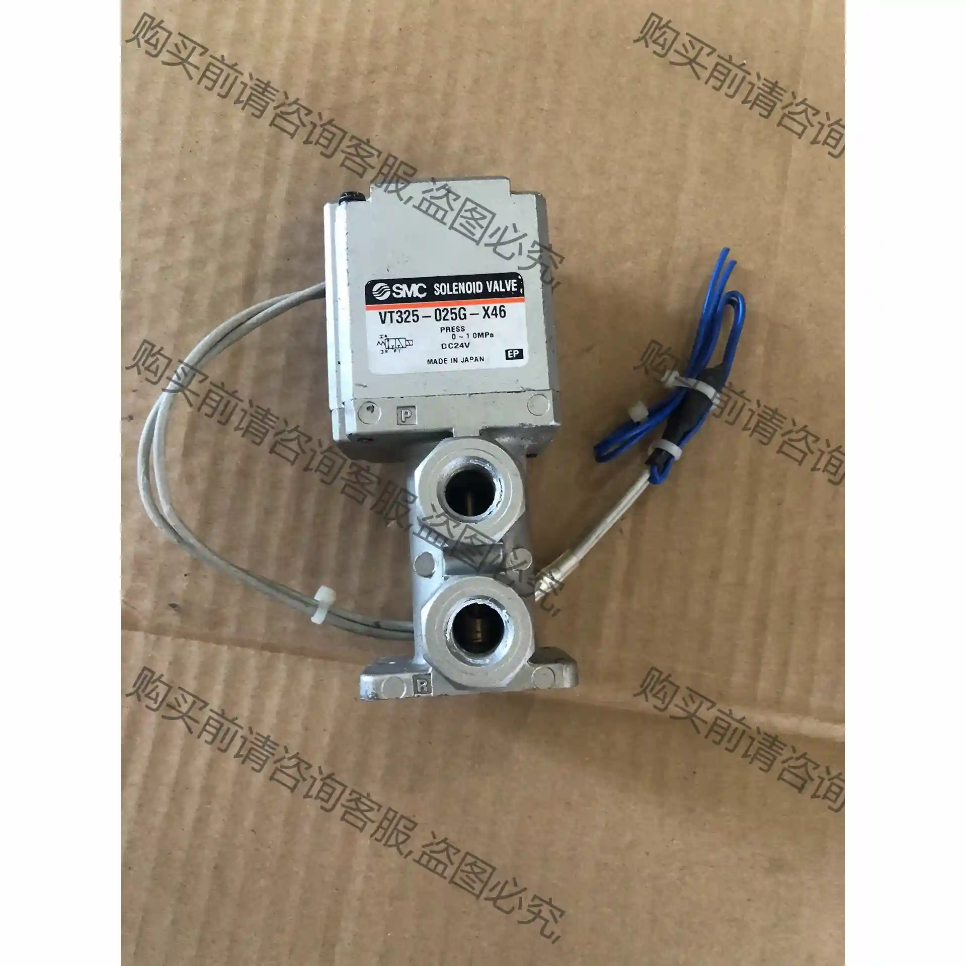 进口设备拆机SM正品电磁阀VT325一025G-X46，实 先议价 包上机好