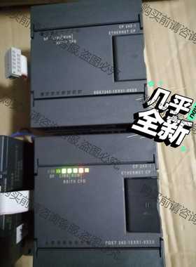 功能正常议价 西门zi200PLC 以太网模块CP243-1功能正常，图片就