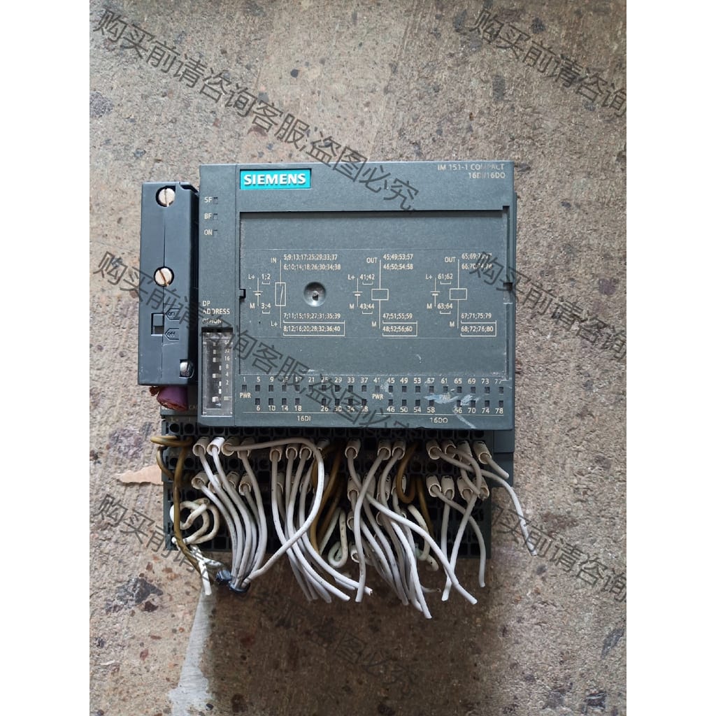 功能正常议价 二手拆机西门zi，6ES7，151-1CA00-3BL0，PL