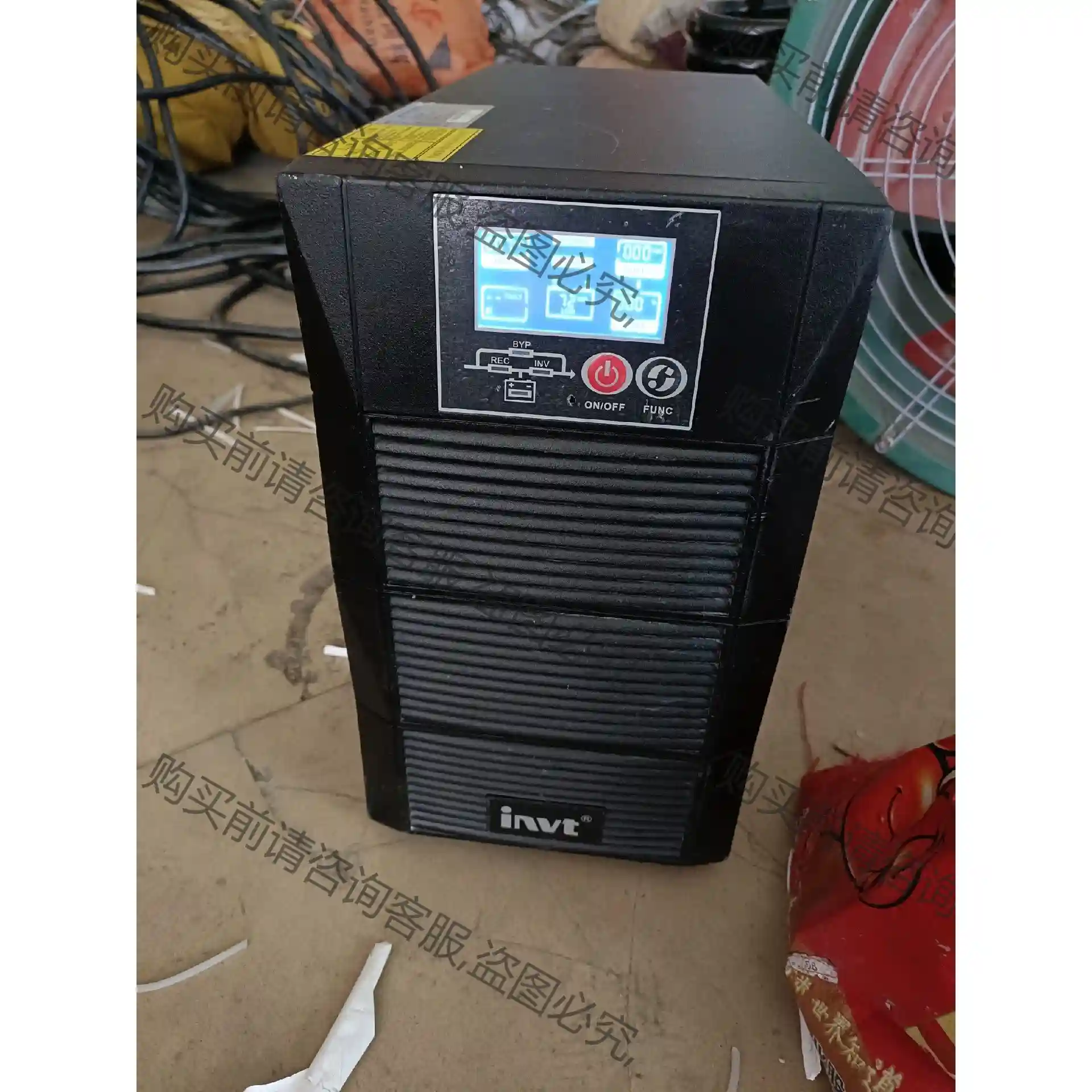英威腾UPSbu间断电源HT1103L 3KVA负载2700 先议价 包上机好用