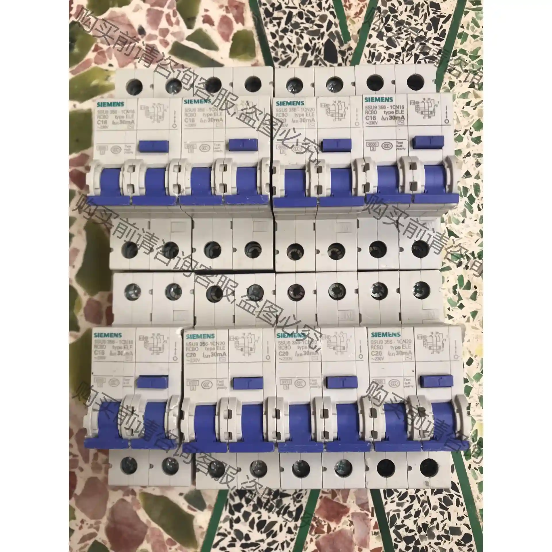 西门zi2P漏电开关，1共有1百多只，需要联系，拆机正品，成色 先