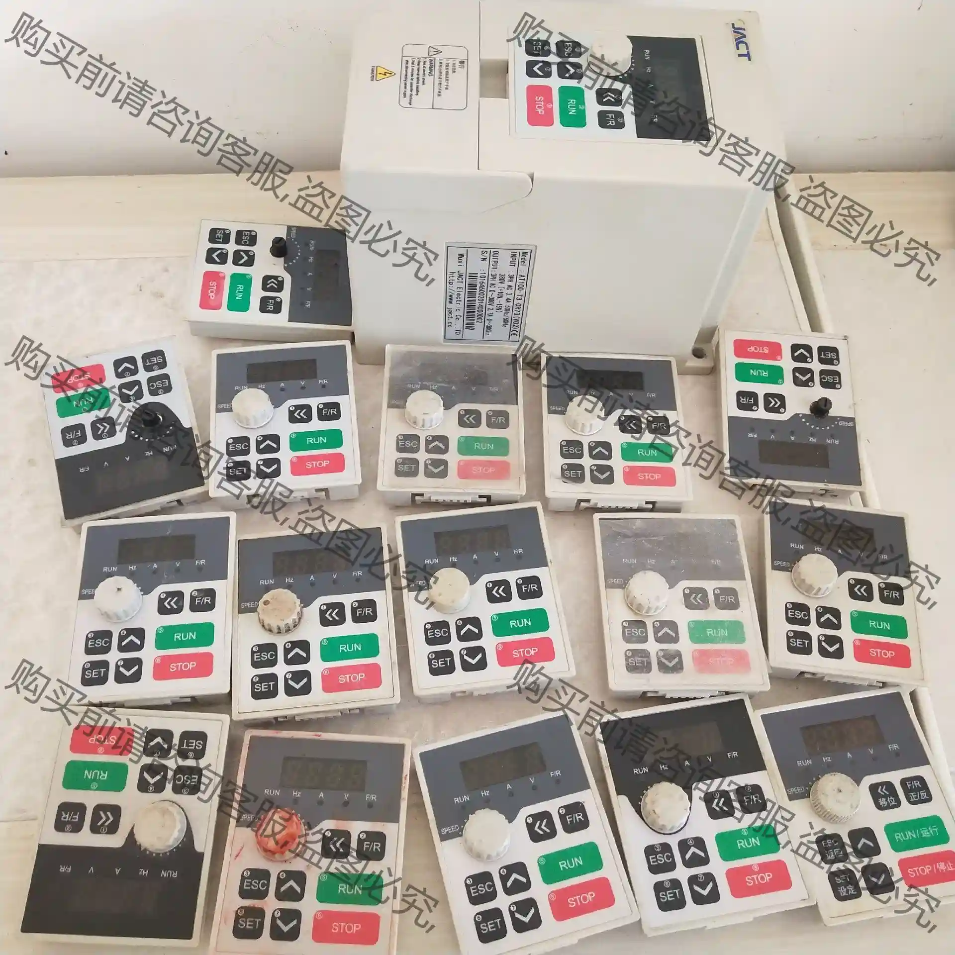 变频器面板，艾克特变频小面板，AT100/AT300试机完好 先议价 包