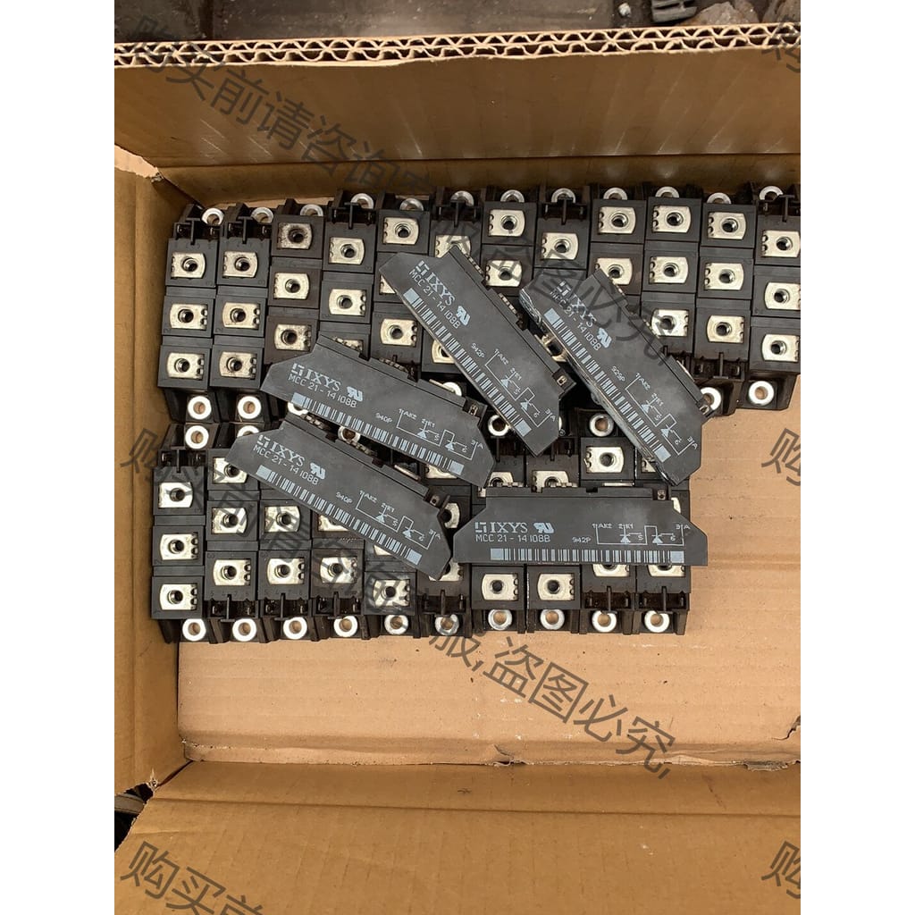 功能正常议价 原装拆机MCC21-14I08B艾赛斯可控硅晶闸管模块MCC