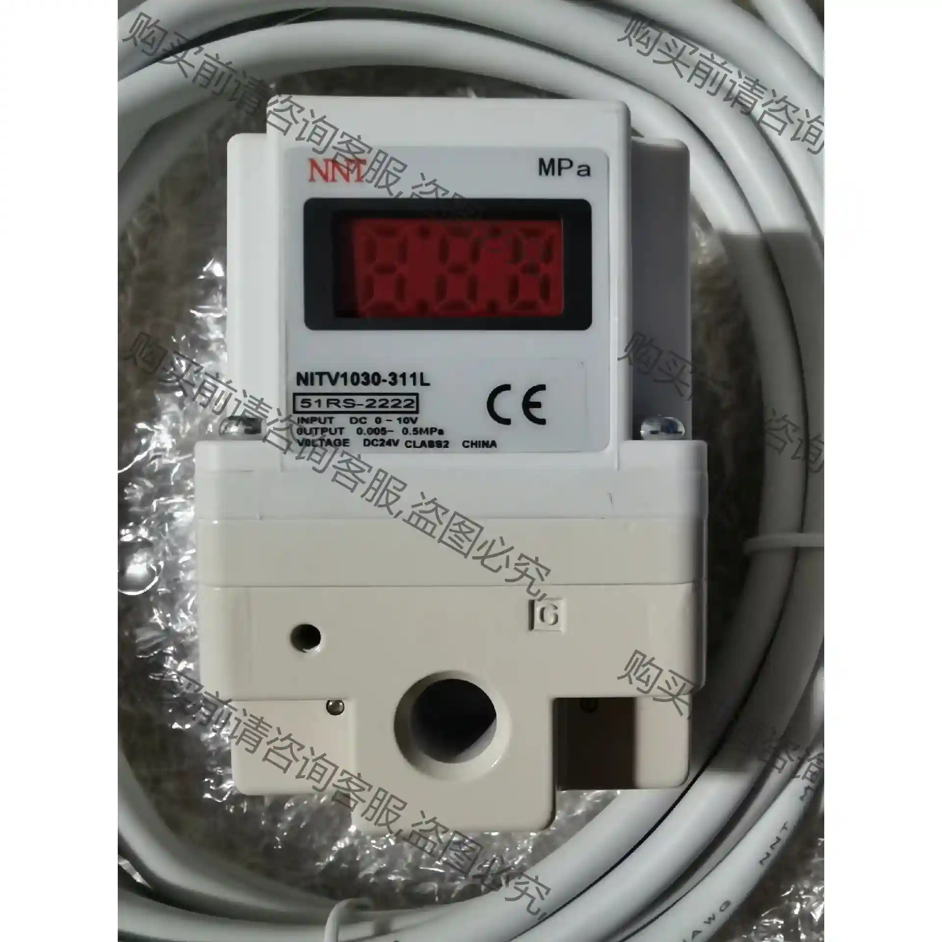NNT气动比例阀NITV1030-311L，全新没包装2个， 先议价 包上机好