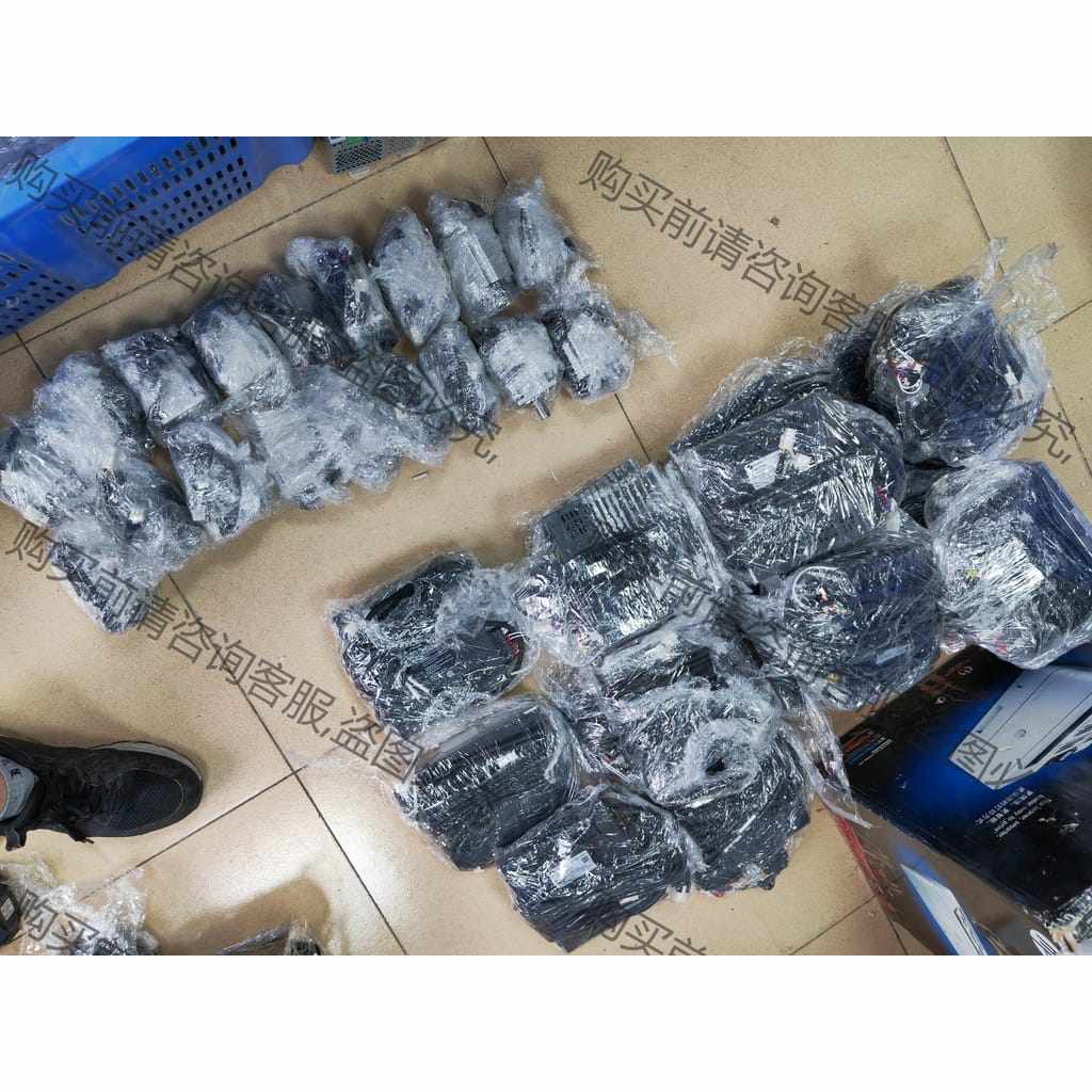 功能正常议价 雷塞伺服电机400W，驱动L7-400，电机ACM2-060