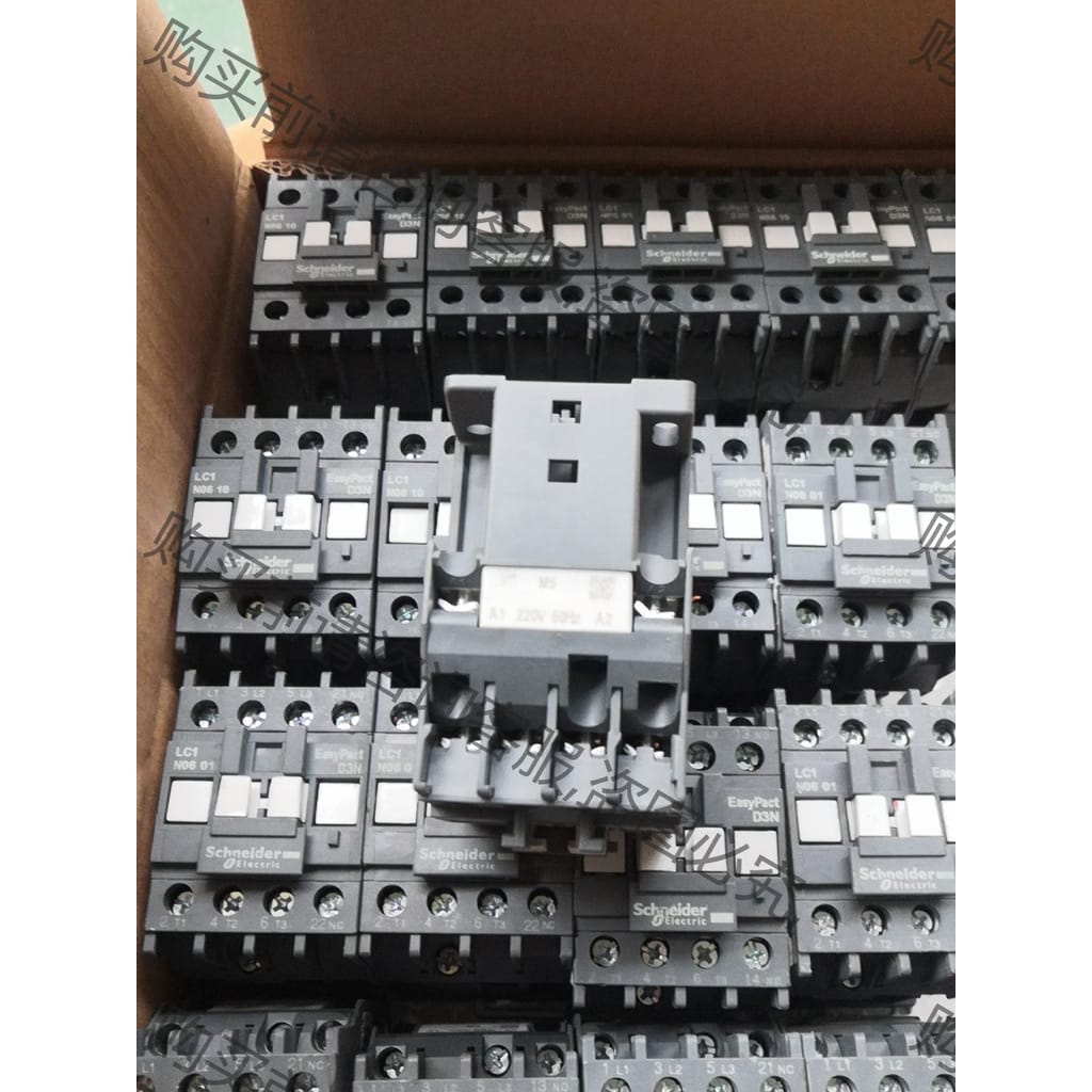功能正常议价 施耐de交流接触器LC1N0610M5N常开0601常闭，受潮