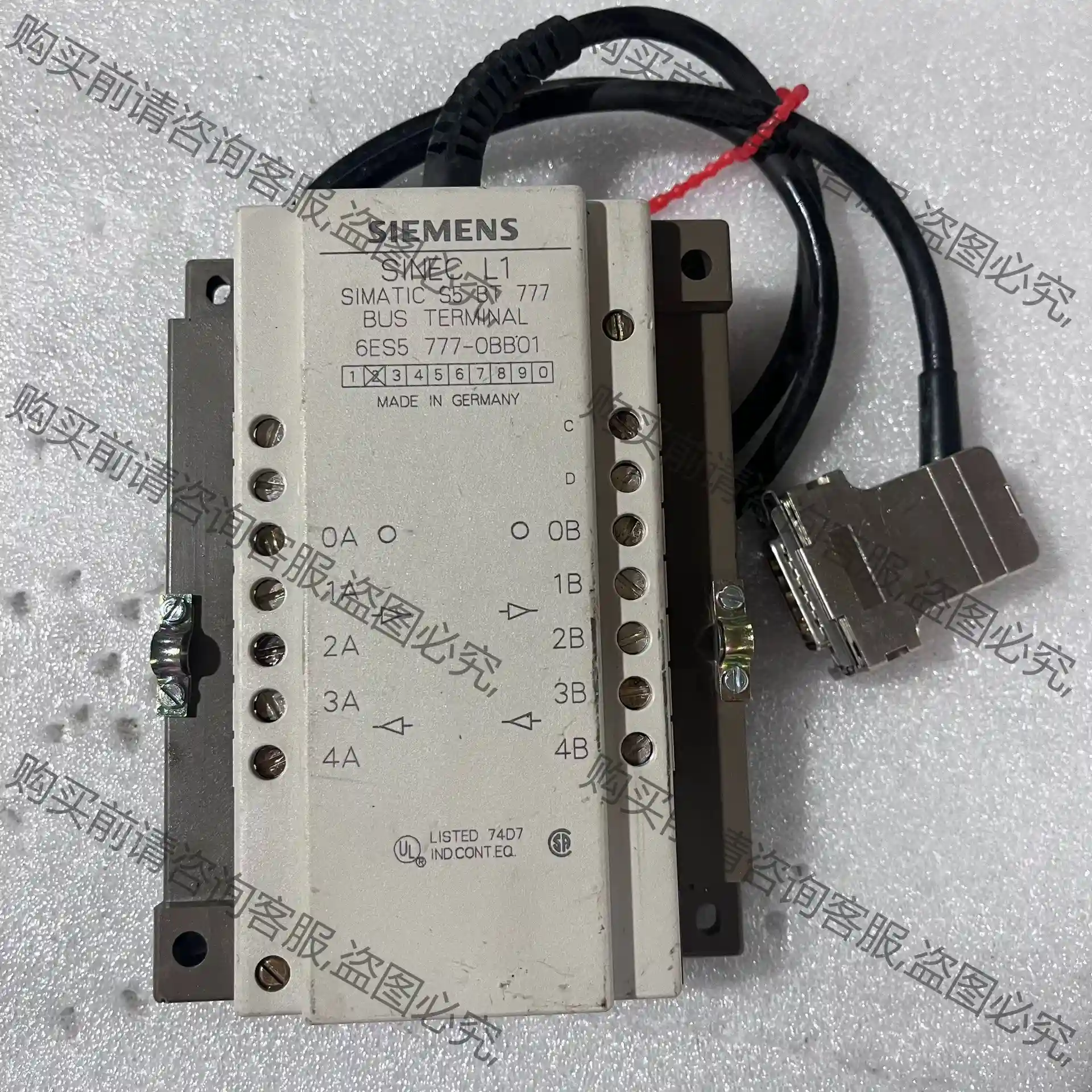 PLC西门zi中央控制器模块 6ES5777-0BB01 先议价 包上机好用