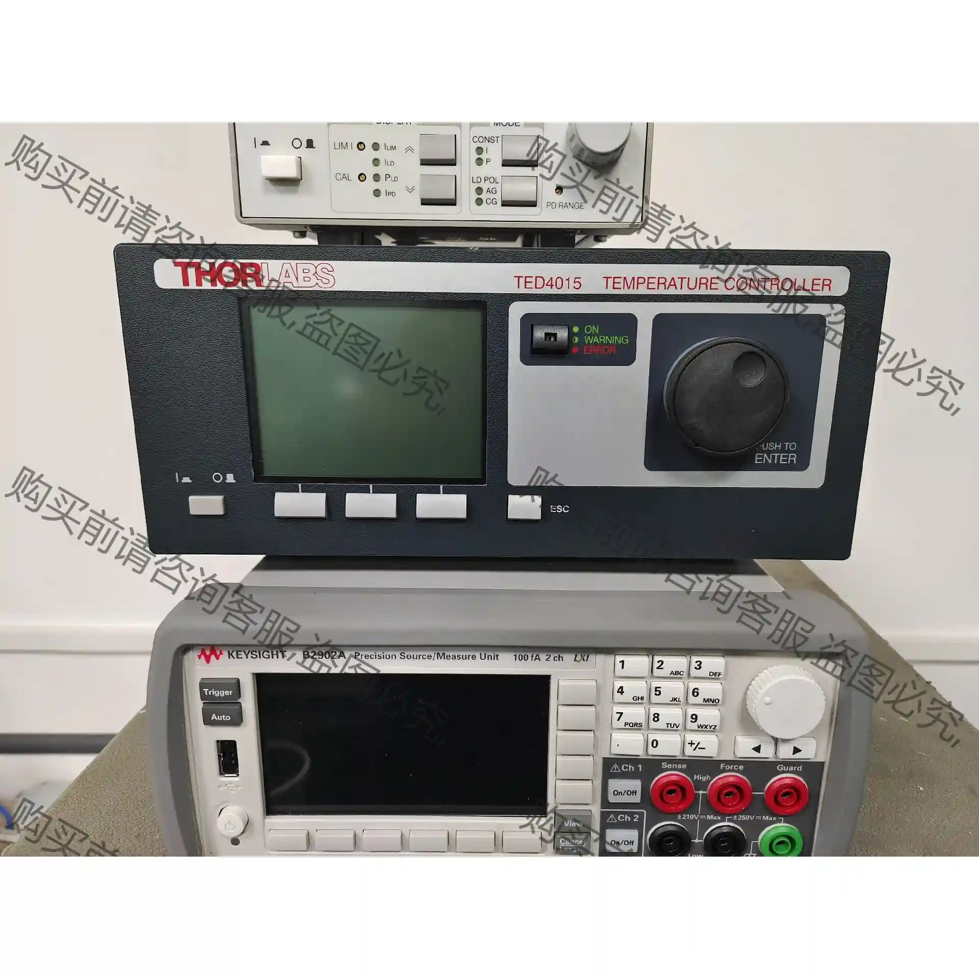 thorlabs ted4015台式tec温度控制器，±15 先议价 包上机好用