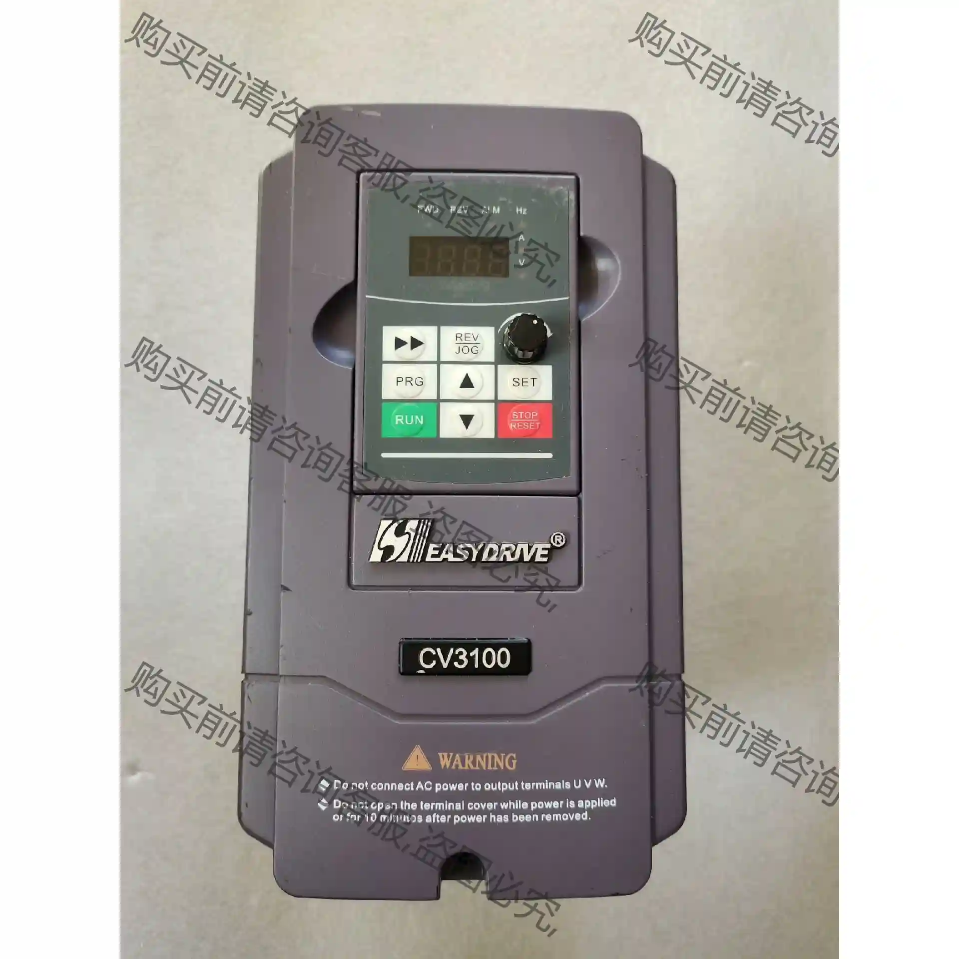 易驱变频器CV3100-4T0015M 16 1.5kw/3 先议价 包上机好用