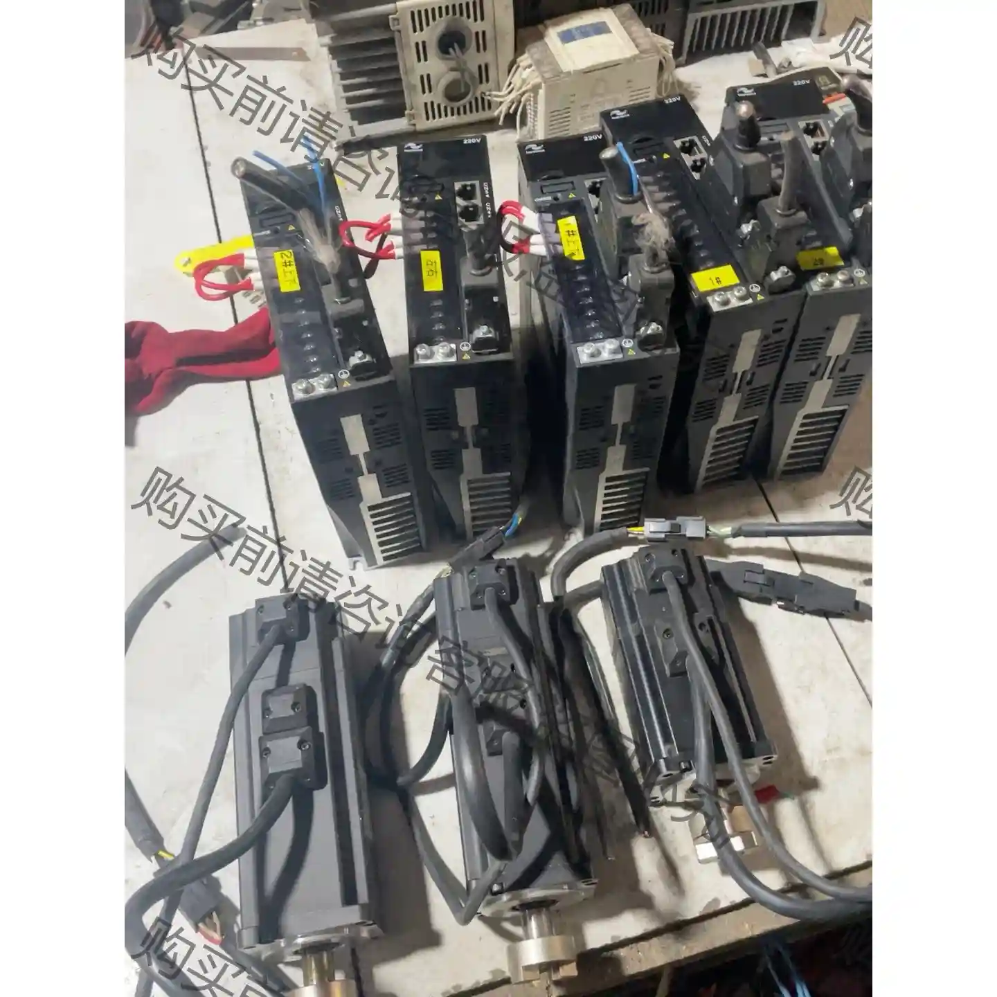 汇川伺服400w汇川伺服驱动器IS620PS2R8I还有两台 先议价 包上机