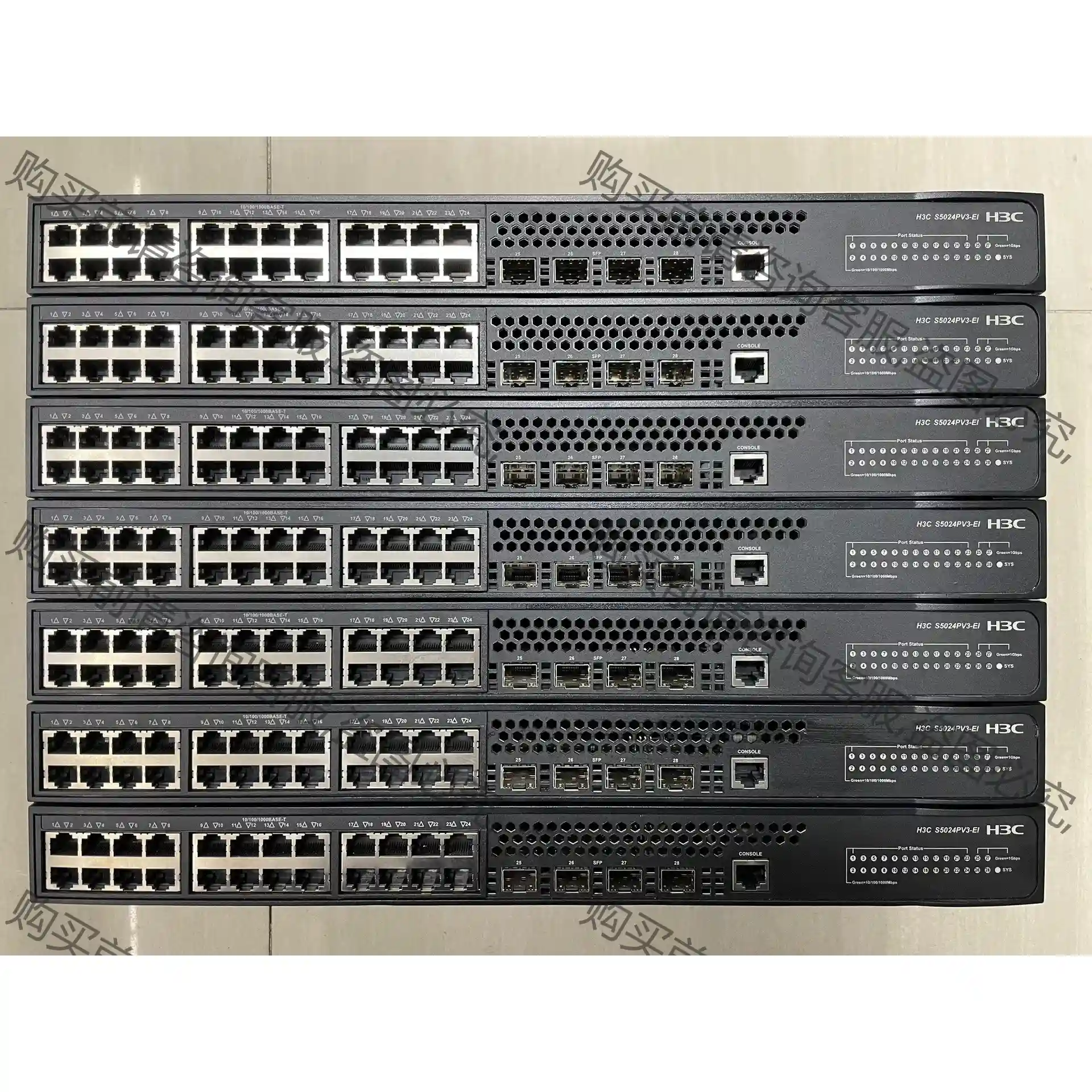 H3C S5024PV3-EI H3C 24口千兆交换机 先议价 包上机好用