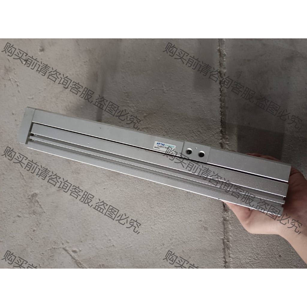 功能正常议价 原装拆机亚德克滑台气缸HLQ20*150SB，成色bu错，有
