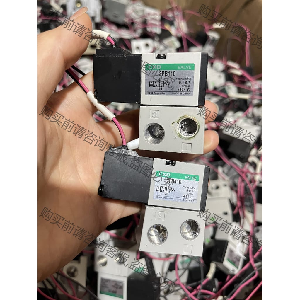 功能正常议价 CKD电磁阀 3PB110 3PB119 24V