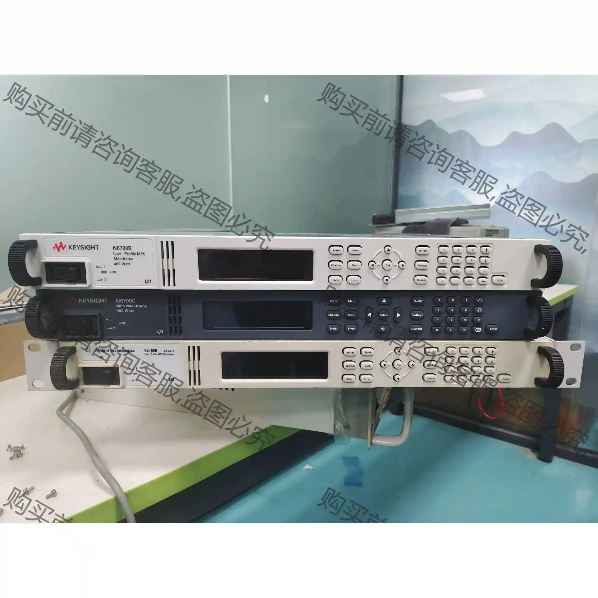 是德keysight n6700c n6700b模块化电源系 先议价 包上机好用