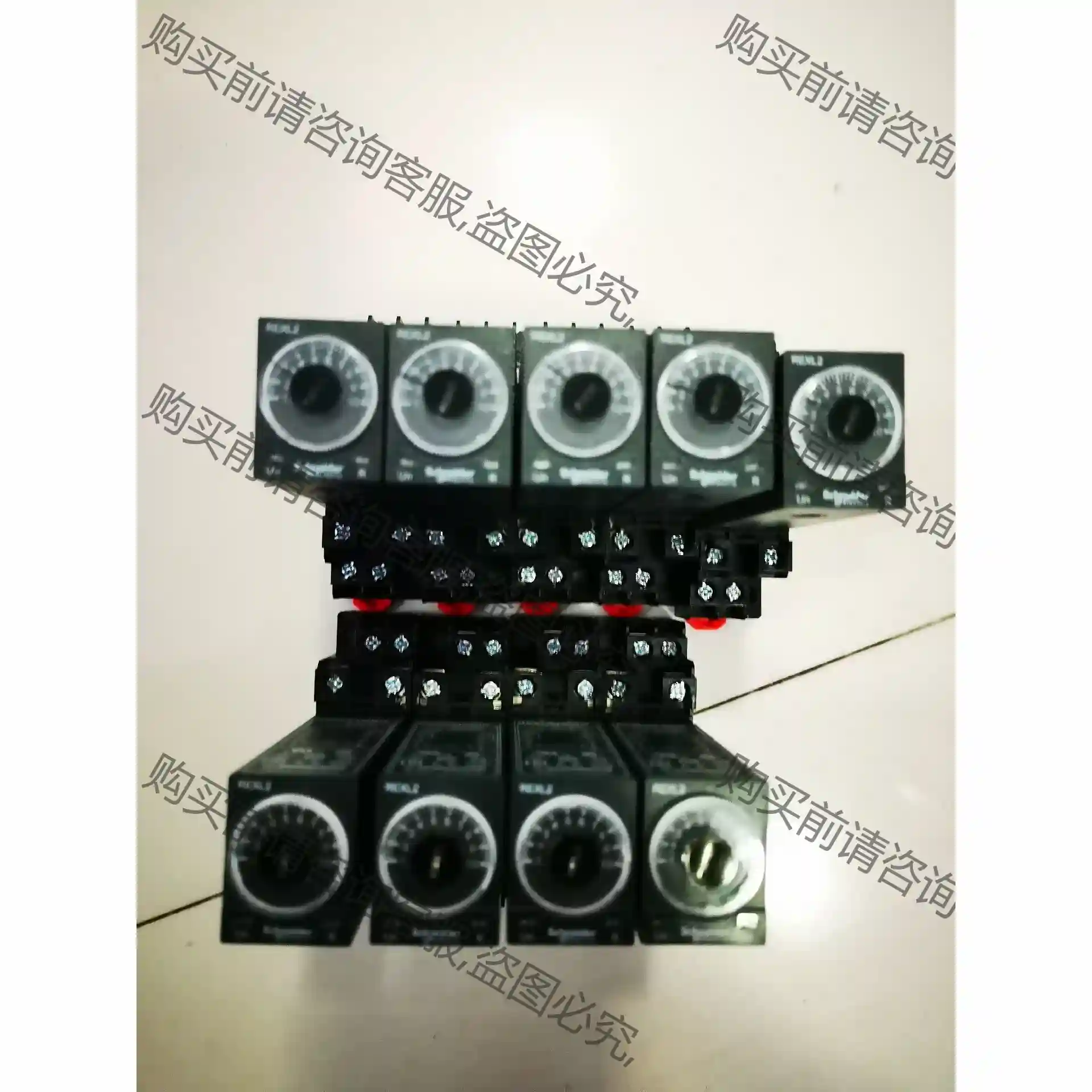 施耐de时间继电器通电延时计时器接通REXL2TMBD DC2 先议价 包上